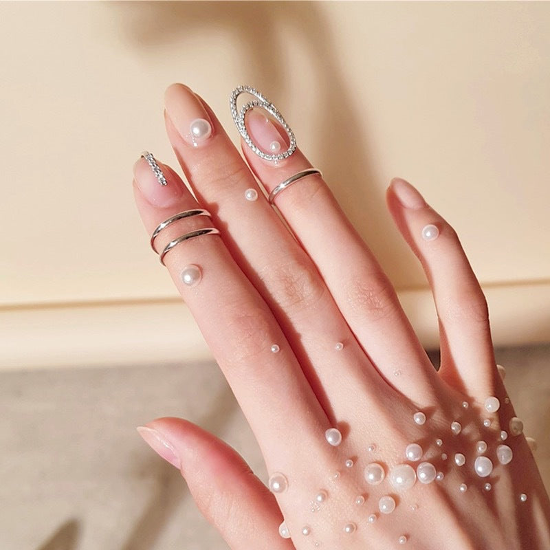 Trendy Cold Nail Ring with Unique Personality Design