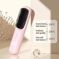 Ceramic Heat Hair Straightening Comb