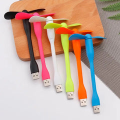 Mini Flexible USB Handheld Cooling Fan for Devices