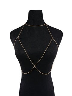 Fashionable Body Chain and Simple Chest Chain