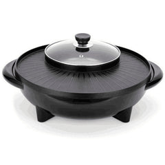 Korean Electric Hot Pot, Multifunctional Grill Pan