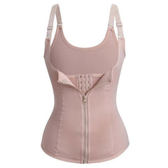 2-in-1 Sports Shapewear with Adjustable Zipper Vest