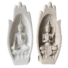 Creative Resin Buddha Hand Sculpture for Home Decor