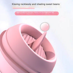 Silicone Cat Licking Vibrator - Portable Adult Toy