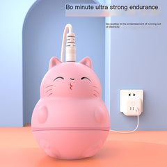 Silicone Cat Licking Vibrator - Portable Adult Toy