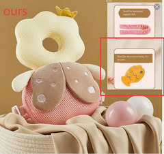 Cute Baby Head Protection Pillow for Children