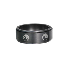 Stainless Steel Turning Decompression Gossip Ring for All