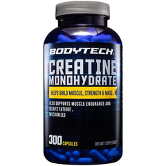 BodyTech Creatine Monohydrate (300 Capsules)